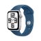 Apple Watch SE 2024 GPS 40mm Silver Aluminium Case with Denim Sport Band - S/M,Model A2722