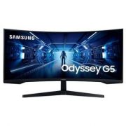 Монитор Samsung GAMING Odyssey G5 LC34G55TWWIXCI, 3,440 x1,440, 165 hz, 21:9, VA,1 ms, Curved