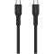 CANYON cable OnWire 60CL C-C 60W COLOR Braided 1m Black