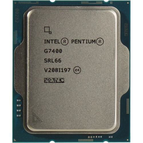 Процессор Intel Pentium Gold G7400 Alder Lake (3700MHz, 2C/4T, LGA1700, L3 6Mb, TDP 46W), oem