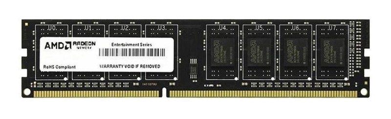 Оперативная память 4Gb DDR3 1600MHz AMD Radeon R5 Entertainment Series, CL11, PC3-12800, 11-11-11-28, 1.35V, R534G1601U1SL-U