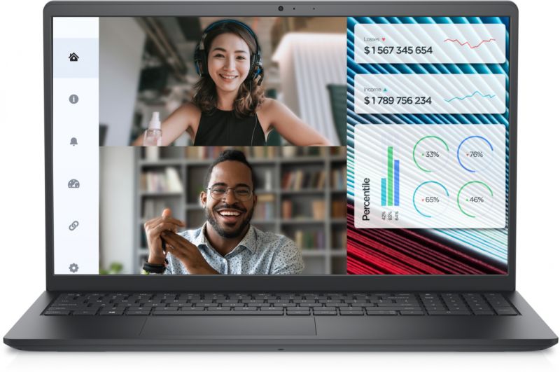 Ноутбук Dell Vostro 3520 / Core i7-1255U / 16GB / 512GB / 15.6FHD / Intel Iris Xe / Ubuntu (210-BECX N5305PVNB3520EMEA01_UBU)