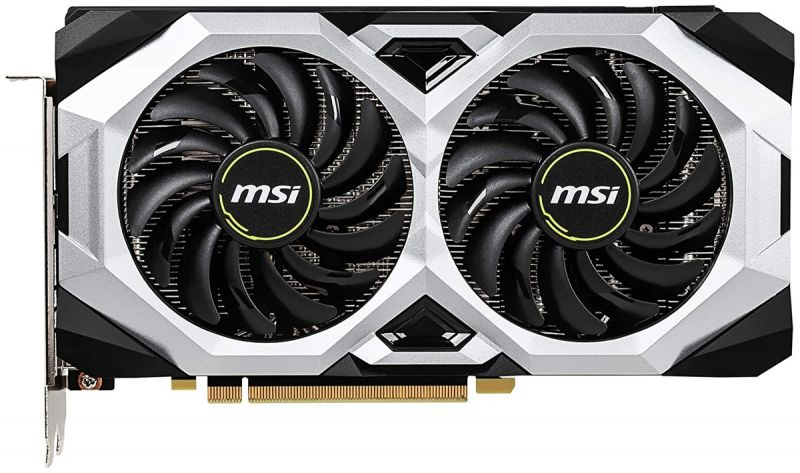 Видеокарта MSI GeForce RTX2060, 6GB GDDR6 192-bit 1xHDMI 3xDP RTX 2060 VENTUS GP