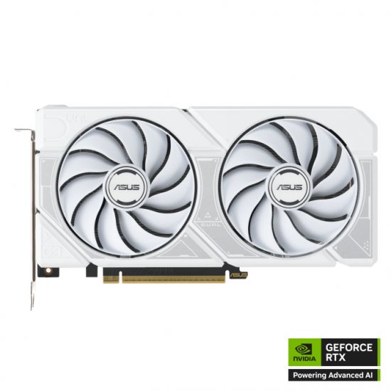 Видеокарта ASUS GeForce DUAL RTX5060 Ti White OC Edition, 16GB GDDR7 DUAL-RTX5060TI-O16G-WHITE
