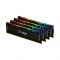 Комплект модулей памяти Kingston FURY Renegade RGB KF436C16RBAK4/32 DDR4 32GB (Kit 4x8GB) 3600MHz