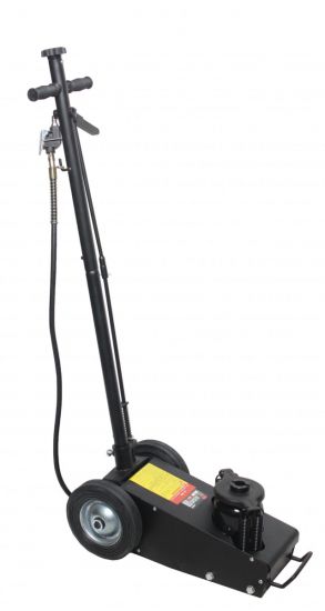 Домкрат пневмогидравлическй подкатной вкомплекте со сменными надставками-удлинителями,  22т (h min-225mm, h max-430mm) ROCKFORCE RF-1600-6 15944