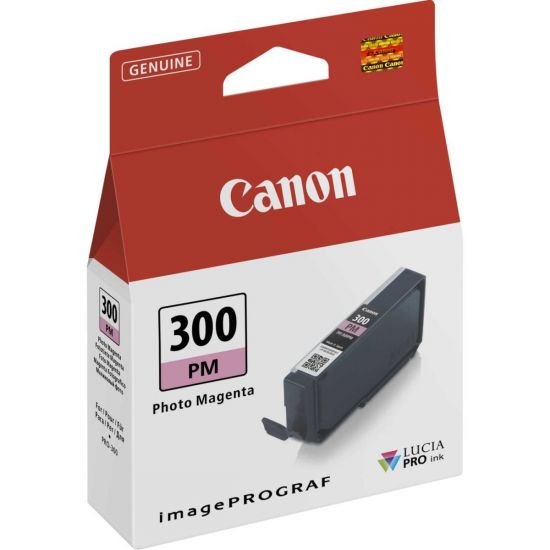 Картридж Canon LUCIA PRO Ink PFI-300 PM (photo magenta)для imagePROGRAF PRO-300