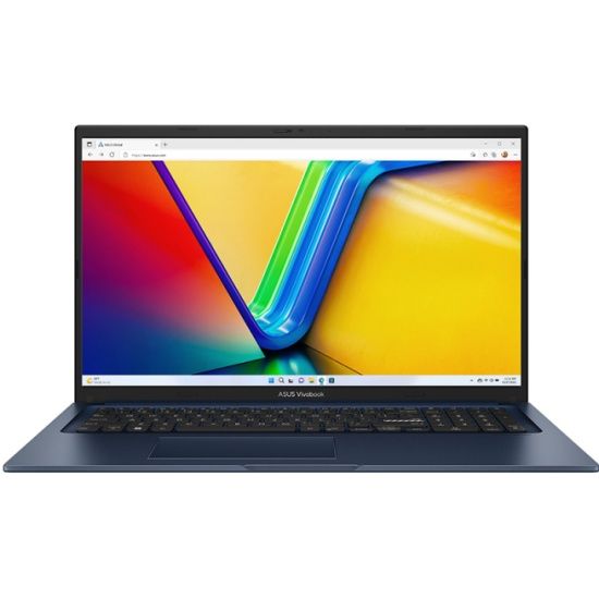 Ноутбук ASUS X1704ZA-AU086 i3-1215U/8GB/512GB G3/17.3quot; FHD (1920 x 1080) 16:9 aspect ratio IPS 60Hz/UMA/NoOS