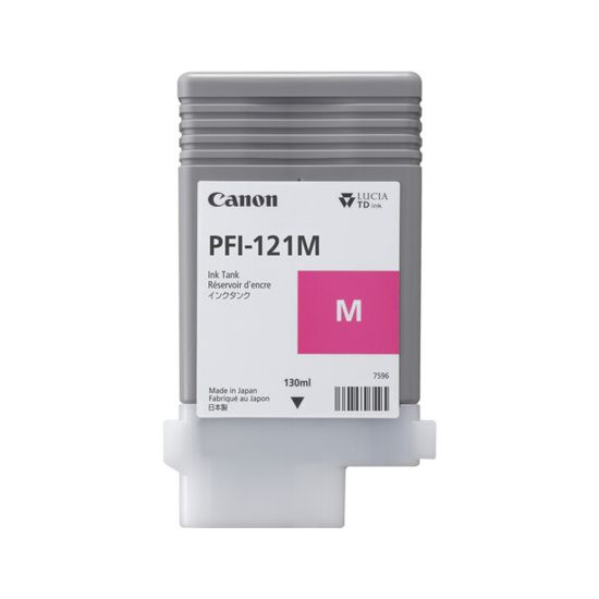 Чернила пигментные Canon Pigment Ink Tank PFI-121 Magenta (для TM255/350/355)