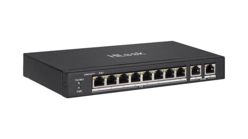 Коммутатор PoE неуправляемый HiLook NS-0310P-60 8 портов Fast Ethernet