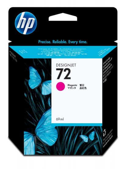 HP  Magenta Ink Cartridge №72 for T1100/T1100/T610, 69 ml.