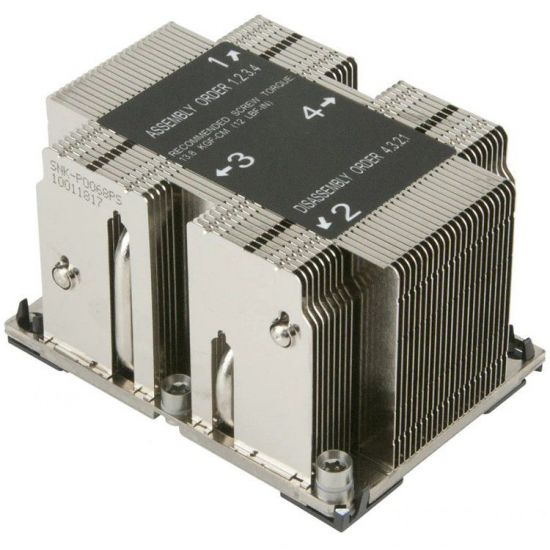 Кулер Supermicro 2U Passive CPU Heat Sink Socket LGA3647-0 (SNK-P0068PS)