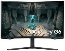 Монитор 32"  Samsung Gaming Odyssey LS32BG650EIXCI VA, Curved 240hz, 2560x1440, 1ms, 350cd/m2, 2500:1, DP
