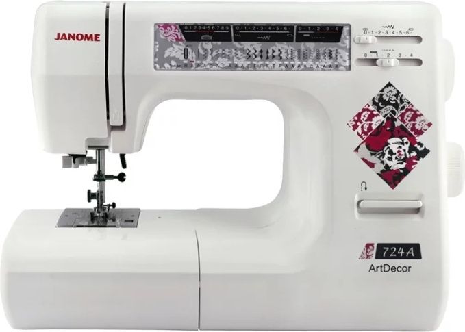 JANOME ArtDecor 724А швейная машина