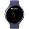 Smart watch, 1.22inches IPS full touch screen, aluminium plastic body,IP68 waterproof, multi-sport mode with swimming mode, compatibility with iOS and android,Blue with extra blue leather belt, Host: 41.5x11.6mm, Strap: 240x20mm, 20.8g