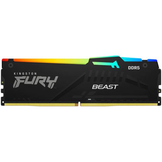 Kingston 16GB 5200MT/s DDR5 CL36 DIMM FURY Beast RGB EXPO, EAN: 740617330908