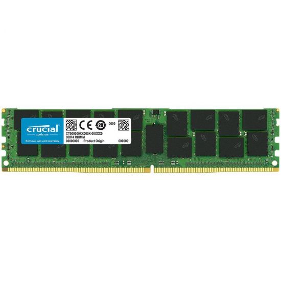 Crucial DRAM 64GB DDR4  2666 MT/s (PC4-21300) CL19 QR x4 Load Reduced DIMM 288pin, EAN: 649528780805