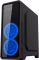Корпус ПК без БП GameMax G561-Black <ATX, 3x120, USB2.0x2, USB3.0x1, HD Audio 452x200x424mm>