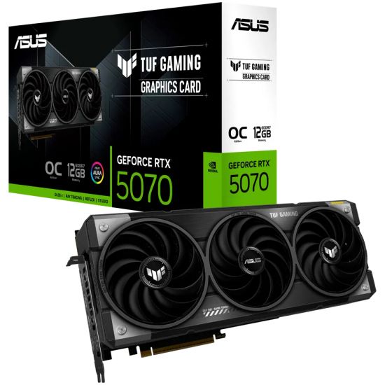 ASUS RTX 5070 TUF Gaming OC Edition TUF-RTX5070-O12G-GAMING 12 Гб