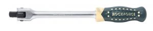 Вороток шарнирный с противоскользящей пластиковой рукояткой 380мм, 1/2" ROCKFORCE RF-8014380 18919