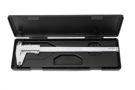 Штангенциркуль (0-200мм, 0.02мм; внутр. Ø, наруж. Ø + глубиномер), в пластиковом футляре ROCKFORCE RF-5096P2 18239