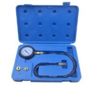 Тестер давления масла в наборе с резьбовыми адаптерами 3 предмета, (0-7bar), в кейсе ROCKFORCE RF-912G03(RF-903G1) 15250