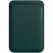 iPhone Leather Wallet with MagSafe - Forest Green,Model A2688