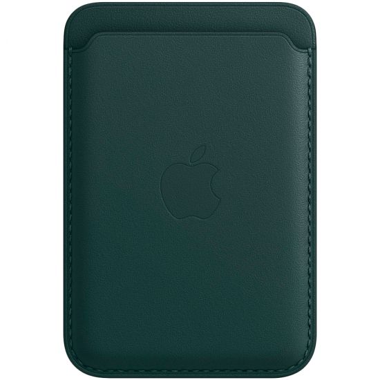 iPhone Leather Wallet with MagSafe - Forest Green,Model A2688