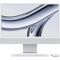 24-inch iMac with Retina 4.5K display: Apple M3 chip with 8‑core CPU and 8‑core GPU, 256GB SSD - Silver,Model A2874