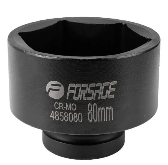 Головка ударная 1'', 80мм (6гр.) 57918 F-4858080