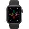 Apple Watch Series 5 GPS, 40mm Space Grey Aluminium Case with Black Sport Band Model nr A2092