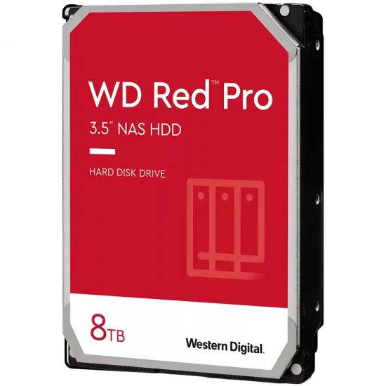 Жесткий диск для NAS систем HDD  8Tb Western Digital Red PRO SATA6Gb/s 3.5" 256Mb 7200rpm WD8003FFBX