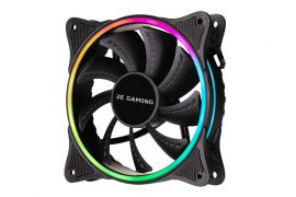 Корпусной вентилятор 2E GAMING (F120OR-ARGB) 120мм,3+3pin 5VAura,черн.лопасти,рамка, outer LED