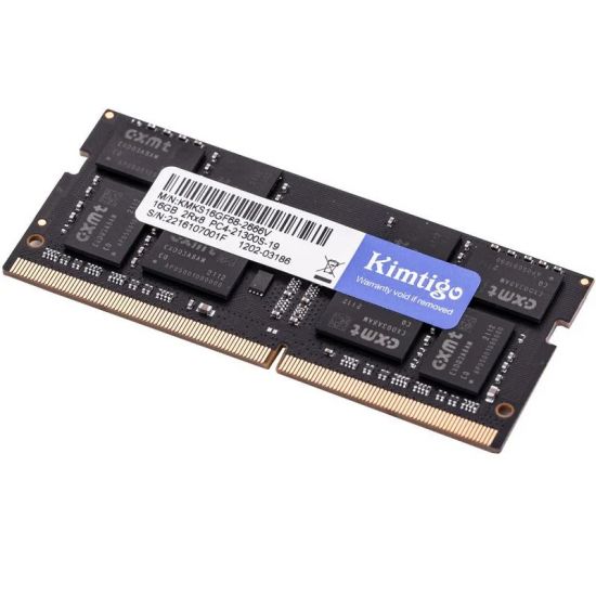 Модуль памяти для ноутбука Kimtigo KMKS 3200 16GB, DDR4 SO-DIMM, 16Gb, 3200Mhz, CL17