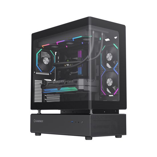 Компьютерный корпус Gamemax N80 BK Black без Б/П Компьютерный корпус Gamemax N80 BK Black без Б/П