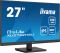 Монитор LCD 27'' 16:9 1920х1080(FHD) IPS, 100Mhz, nonGLARE, 250cd/m2, H178°/V178°, 1300:1, 80M:1, 16.7M, 1ms,  HDMI, DP, 4xUSB, HDCP, 3Y, Black