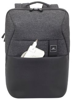 Рюкзак для ноутбука RivaCase 8861, для 15,6, черный/melange