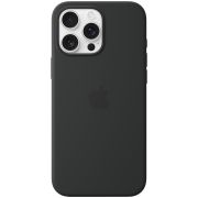 iPhone 16 Pro Max Silicone Case with MagSafe - Black,Model A3316