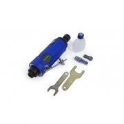 Пневмозачистная машинка с прорезиненной рукояткой(цанги:3мм,6мм, 25000об/мин, 128л/мин,6.3Bar,штуцер 1/4") Rock FORCE RF-RP7314 50369