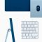 Моноблок Apple iMac 24 2021 A2438 Z12W000BV синий