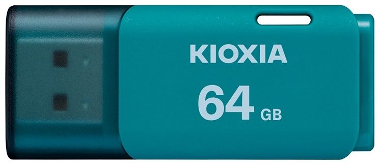 KIOXIA LU202L064GG4; 64GB USB 2.0 KIOXIA Hayabusa U202 AQUA - RETAIL