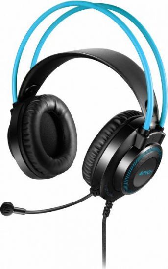 Наушники микрофон A4tech FH200U-Blue Fstyler <USB, 20Hz - 20KHz, 16Ohm, 180cm>