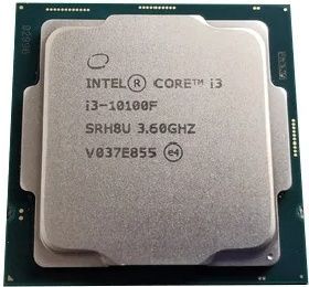 Процессор CPU S-1200 Intel Core i3 10100F TRAY <3.6 GHz (4.3 GHz Turbo), 4-Core, 6MB, Comet Lake>