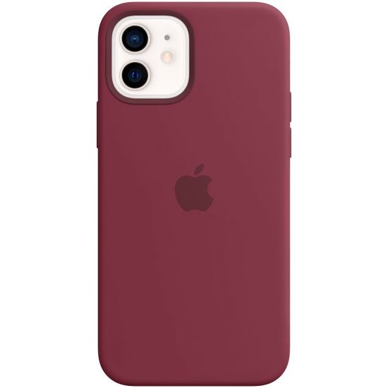 iPhone 12 | 12 Pro Silicone Case with MagSafe - Plum