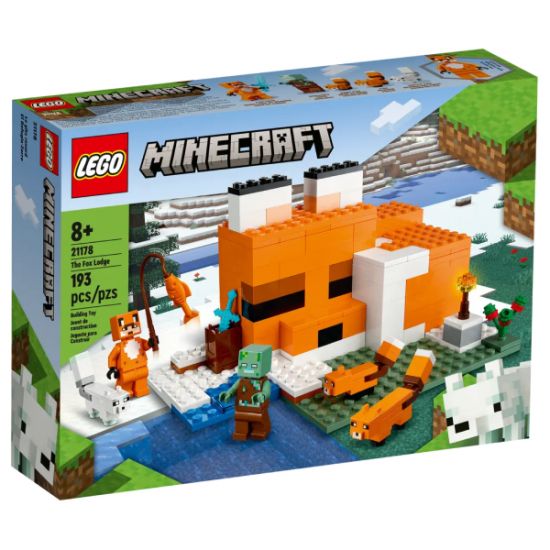 Конструктор LEGO Minecraft Лисья хижина