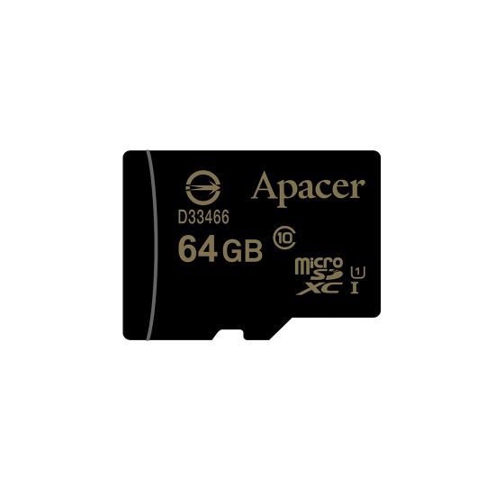 Карта памяти Apacer AP64GMCSX10U1-R 64GB