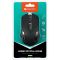 CANYON wired optical Mouse with 3 buttons, DPI 1000, Black,  cable length 1.25m, 120*70*35mm, 0.07kg