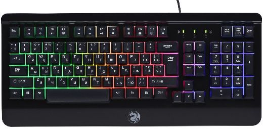 Клавиатура игровая 2E Gaming KG320 LED USB Black Ukr