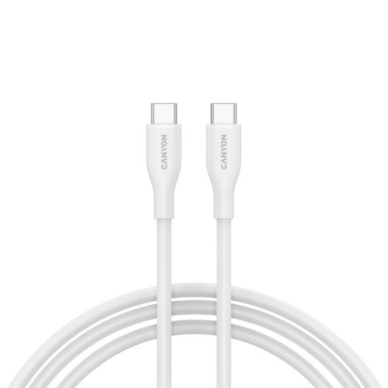 CANYON cable CC60SC10 C-C 60W 1m Silicon White