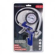 Пистолет для подкачки шин с аналоговым манометром и шлангом (0-12 Bar), в блистере Rock FORCE RF-STG-27 50383